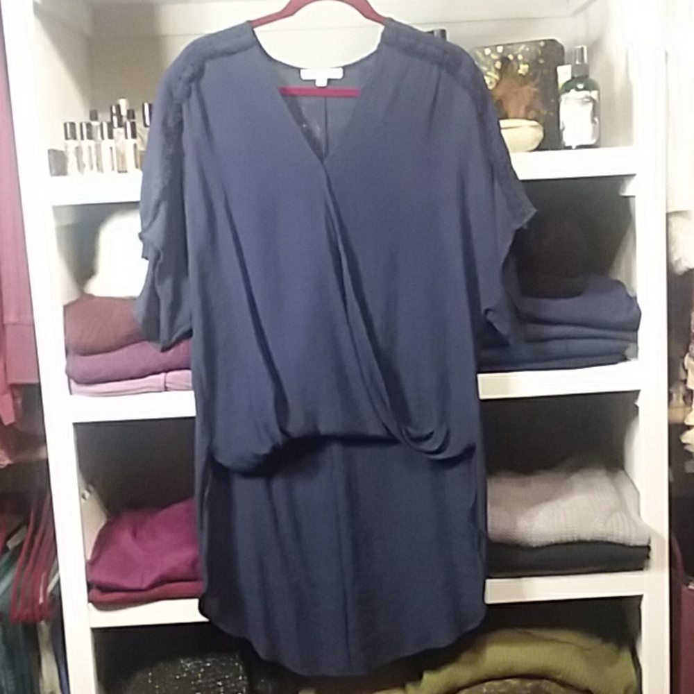 Indigo Thread Co Blousy Navy Tunic